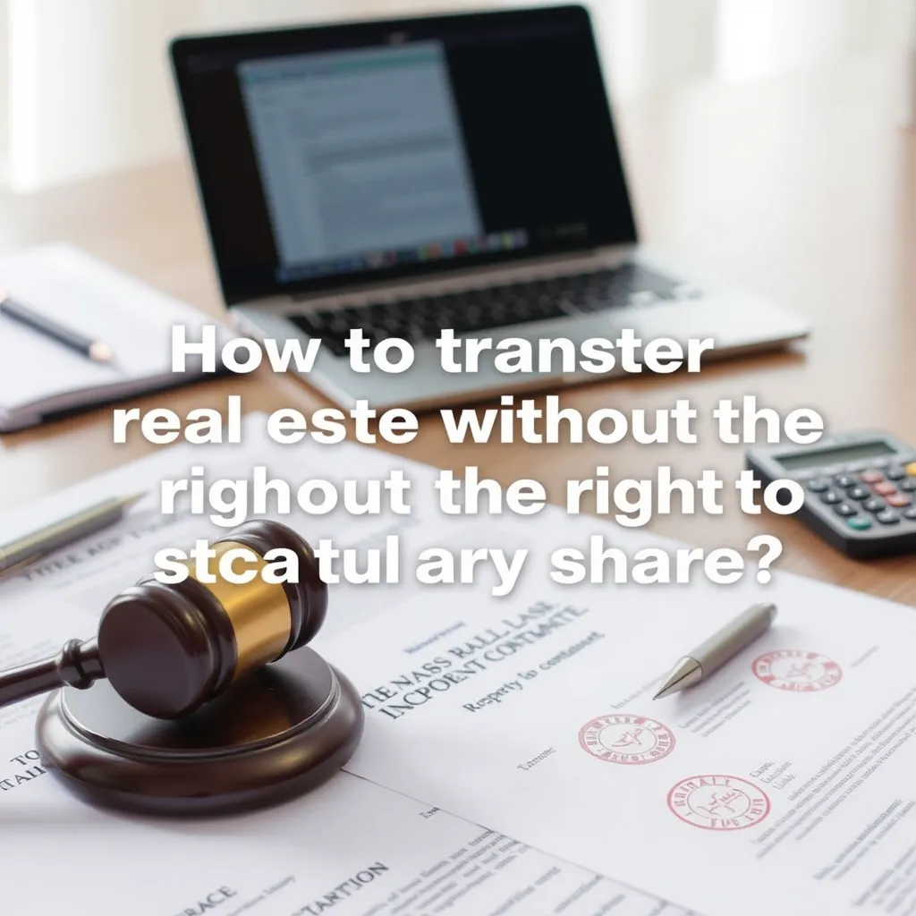 Jak przepisać nieruchomość bez prawa do zachowku? Szczegółowy przewodnik